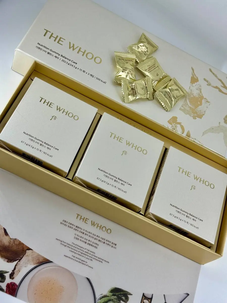 THE WHOO Nutrition Gummy Balance Care Set (590 g) (Box 7)