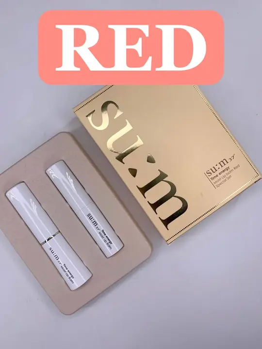 SU:M 37 Time Energy Moist Lip balm RED Special Set (65 g) (Box 30)