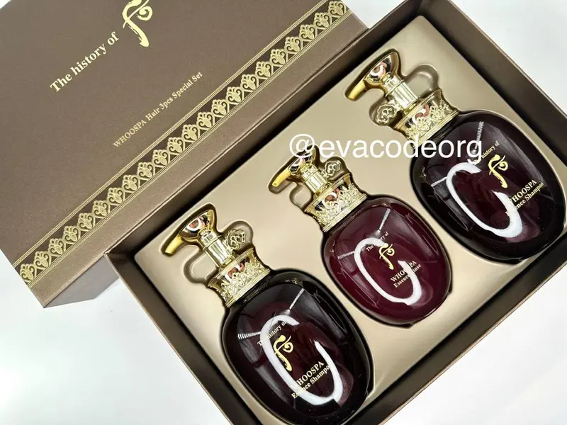 THE HISTORY OF WHOO WHOOSPA Hair 3pcs Special Set (Box 6) (1640 g)