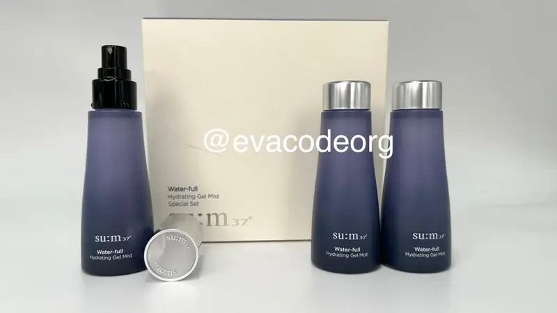 SU:M37 Water-full Hydrating Gel Mist Special Set (BOX 9) (450 g)