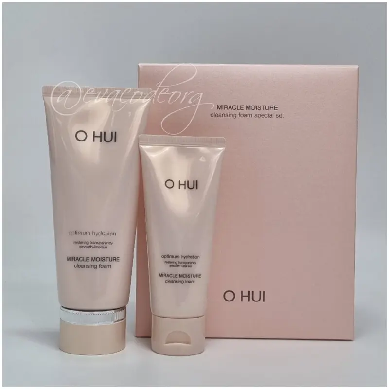 O HUI Miracle Moisture Cleansing foam Special Set 200+100 ml (Box 14) (460 g)