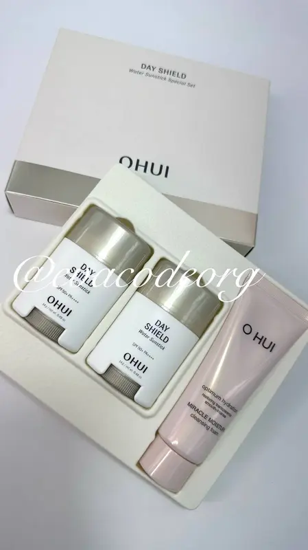 O HUI DAY SHIELD Water Sunstick (2 ea*14 g) Special Set (BOX 27) (180 g)