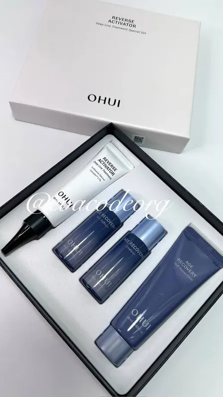 O HUI REVERCE ACTIVATOR Deep Line Treatment 30 ml Special Set (370g)