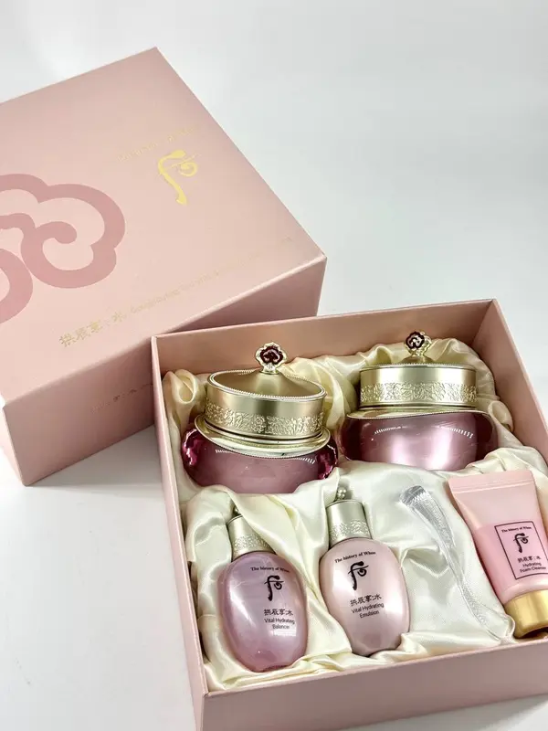 The History of Whoo Gongjinhyang: Soo Vital Hydrating Cream Duo Set (Box 6) (700 g)