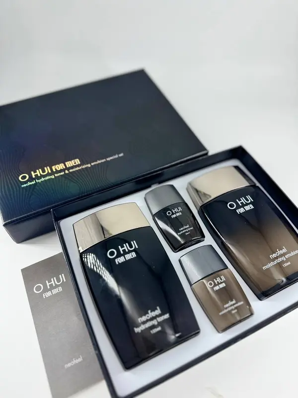 O HUI For MEN NeoFeel hydrating Toner & moisturizing emulsion Special Set (980 g) (Box 10)