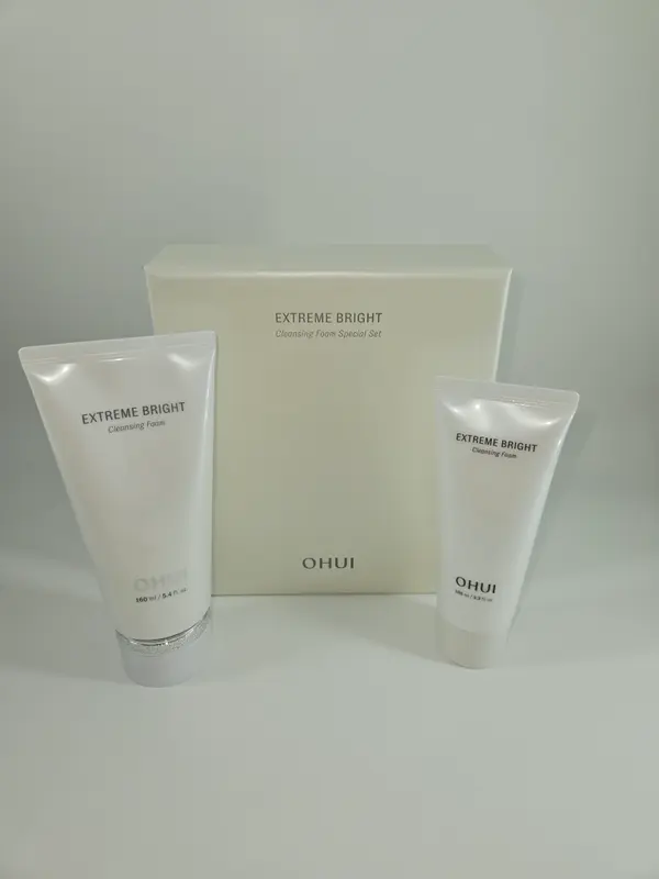 O HUI EXTREME BRIGHT cleansing foam 160+100 ml Spacial Set (Box 6) (500 g)