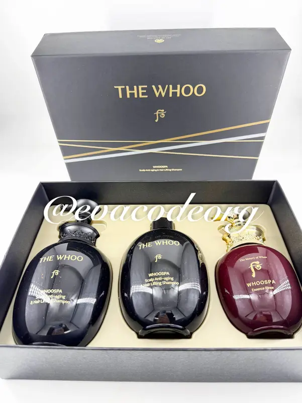 THE WHOO WHOOSPA Scalp Anti-Aging and Hair Lifting Shampoo Special Set (Box 6) (1580 g)