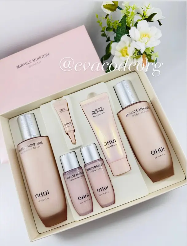 O HUI MIRACLE MOISTURE 2pcs special set NEW (Box 6) (1120 g)