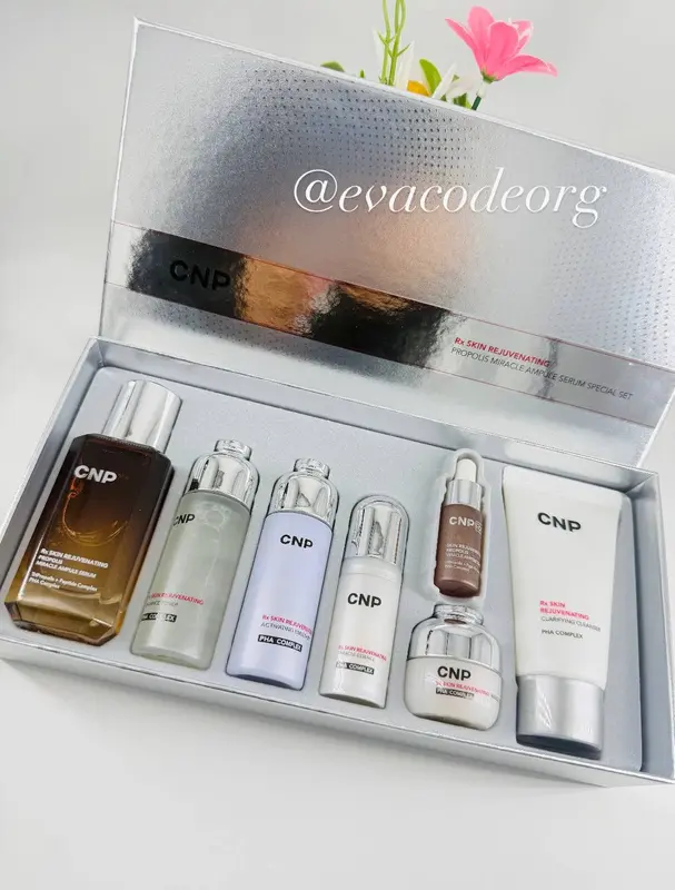 CNP Rx Skin Rejuvenating Propolis Miracle Ampule Serum Special Set (Box 9) (580g)