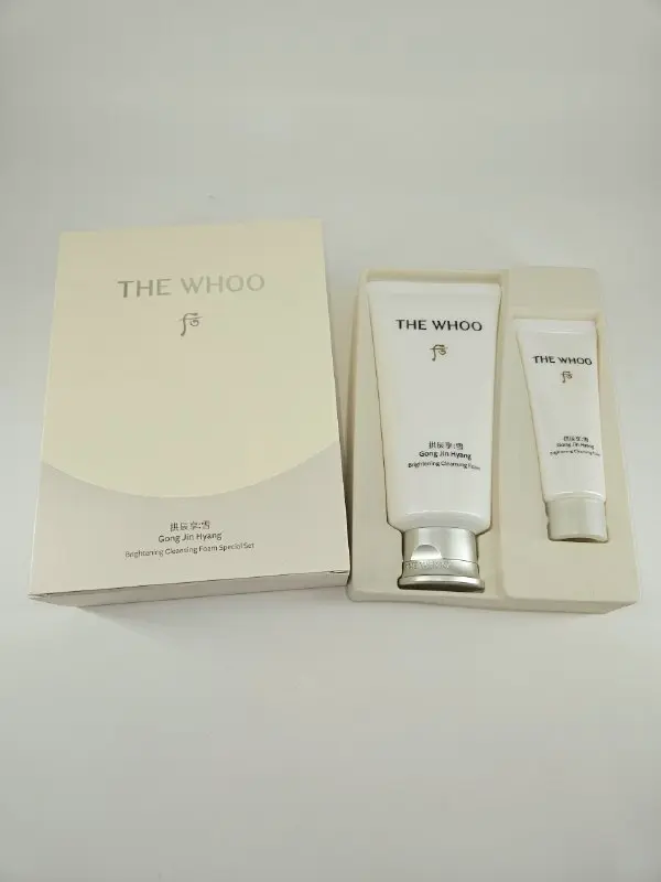 THE HISTORY OF WHOO Gongjinhyang: Brightening Cleansing Foam Special Set (Box 15) (330 g )