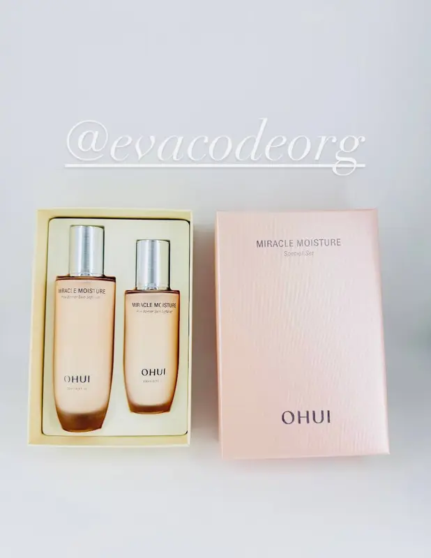 O HUI MIRACLE MOISTURE Pink Barrier Skin Softener 2pcs Special Set (800 g)